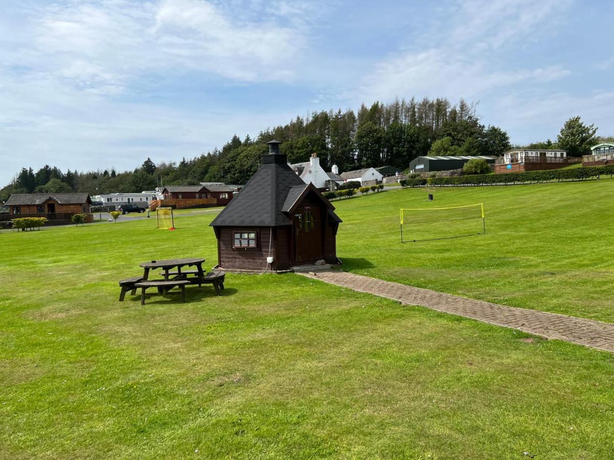 Jungle House No.26 At Three Lochs Holiday Park Newton Stewart Buitenkant foto