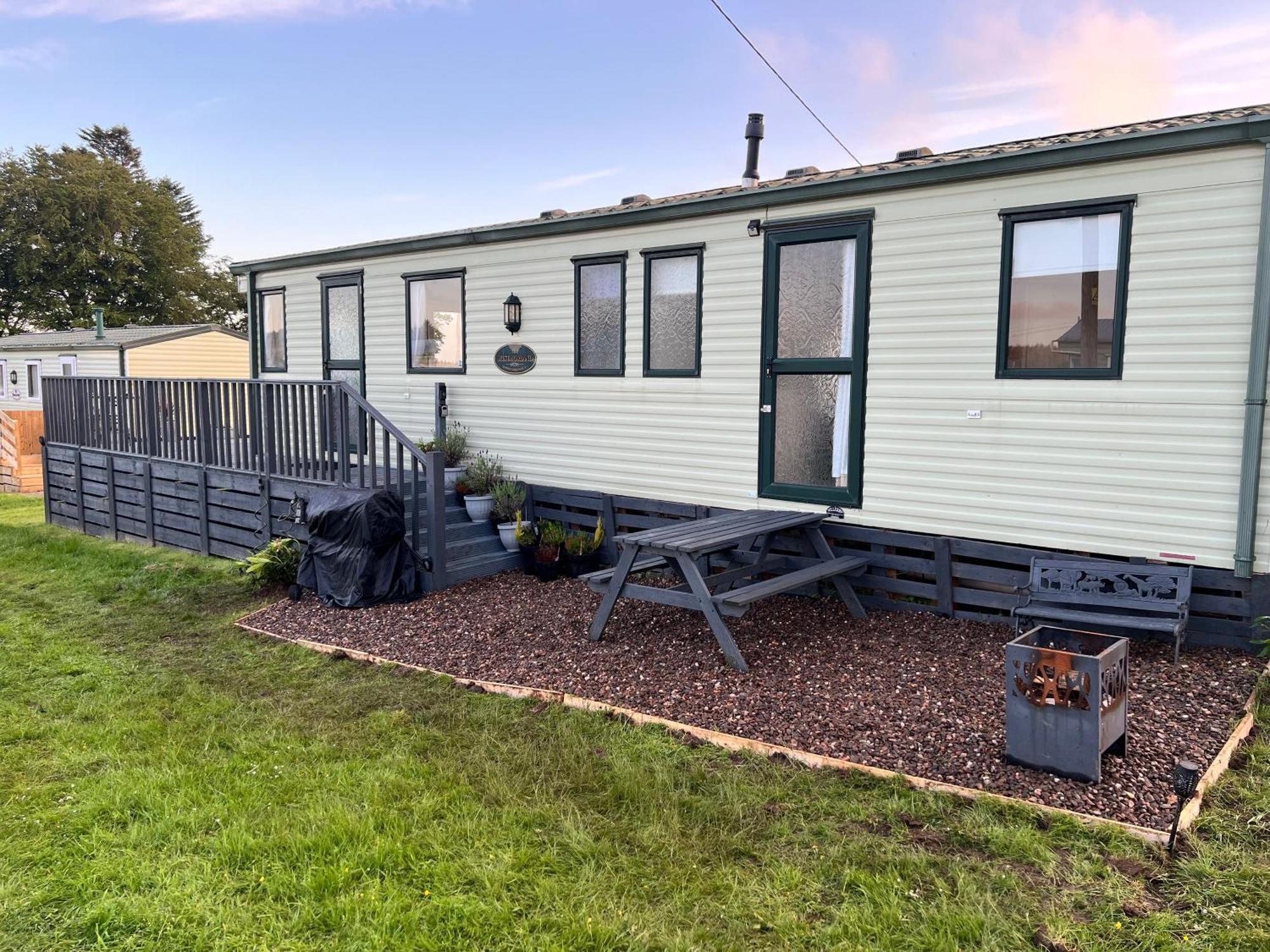 Jungle House No.26 At Three Lochs Holiday Park Newton Stewart Buitenkant foto