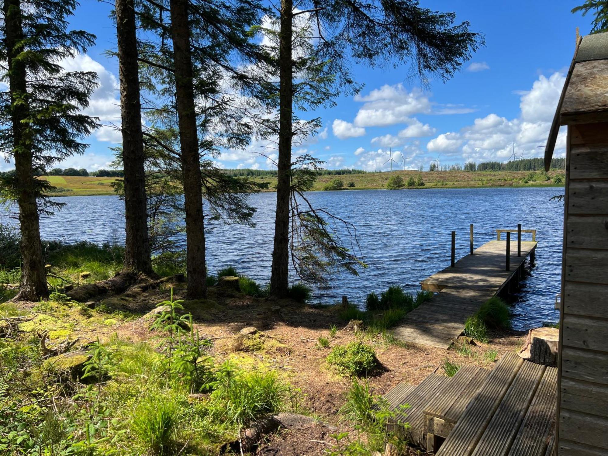 Jungle House No.26 At Three Lochs Holiday Park Newton Stewart Buitenkant foto